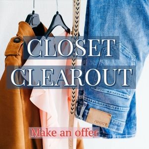 CLOSET CLEAROUT